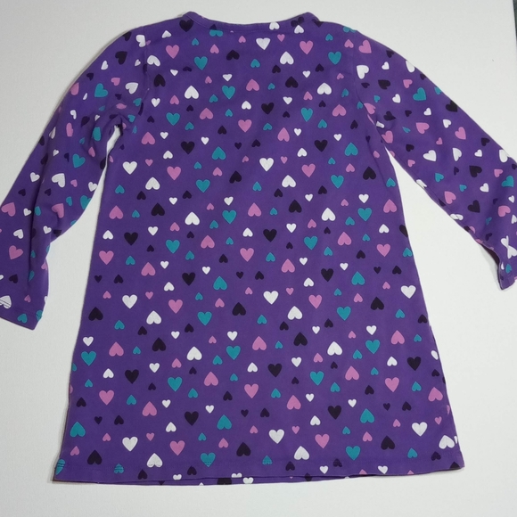 Healthtex Purple Hearts Dress Sz 4T - Picture 5 of 7